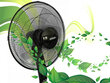 Ventiliatorius su nuotolinio valdymo pultu Gordon 70W, juodas цена и информация | Ventiliatoriai | pigu.lt