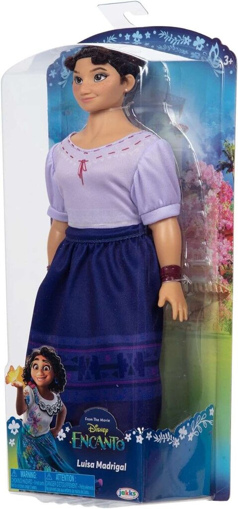 Lėlė Disney Encanto Luisa Madrigal Jakks Pacific, 29 cm kaina ir informacija | Žaislai mergaitėms | pigu.lt