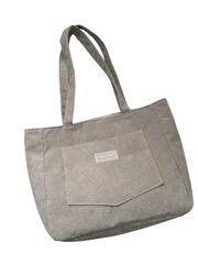 Однотонная сумка, светло-серая цена и информация | Женские сумки | pigu.lt
