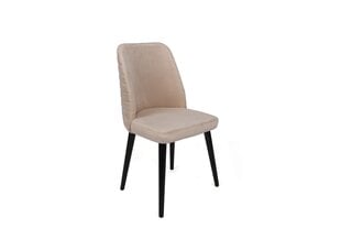 2-ių dalių kėdžių komplektas Asir, 50x90x49 cm, rožinis/juodas kaina ir informacija | Virtuvės ir valgomojo kėdės | pigu.lt