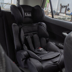 Kikid autokėdutė Basic, 9-36 kg, Black Edition kaina ir informacija | Autokėdutės | pigu.lt