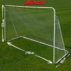 Futbolo vartai Prosport Real, 240 x 150 cm цена и информация | Футбольные ворота и сетки | pigu.lt