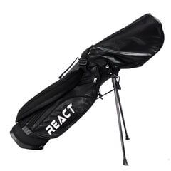 Golfo reikmenys React Golfbag Jr, juodas kaina ir informacija | Golfas | pigu.lt