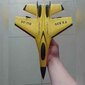 RC reaktyvinis lėktuvas FX-620, geltonas kaina ir informacija | Žaislai berniukams | pigu.lt