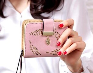 Женский кошелек F9, розовый цена и информация | Женские кошельки, держатели для карточек | pigu.lt