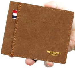 Бумажник мужской E41, коричневый цена и информация | Мужские кошельки | pigu.lt