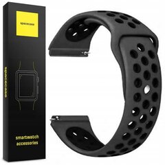 Spacecase Sport black/grey kaina ir informacija | Išmaniųjų laikrodžių ir apyrankių priedai | pigu.lt