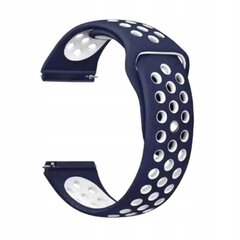 Spacecase Sport blue/white kaina ir informacija | Išmaniųjų laikrodžių ir apyrankių priedai | pigu.lt