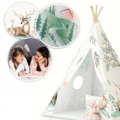 Палатка для детей - бежевый цена и информация | Детские игровые домики | pigu.lt
