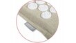 Akupresūros masažinis kilimėlis su pagalve Neo, 70x44 cm, baltas kaina ir informacija | Masažo reikmenys | pigu.lt