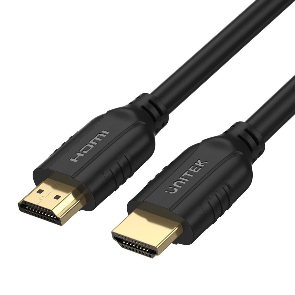 Unitek, HDMI , 10 m kaina ir informacija | Kabeliai ir laidai | pigu.lt