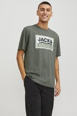 Jack & Jones мужская футболка, зелёный цена и информация | Мужские футболки | pigu.lt