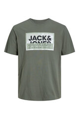 Футболкa Jack &amp; Jones 12248614DARKGREEN-M цена и информация | Футболка мужская | pigu.lt