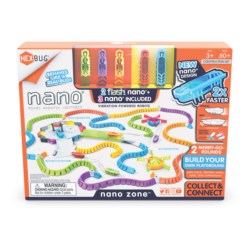 Trasos rinkinys Hexbug Nano Zone kaina ir informacija | Lavinamieji žaislai | pigu.lt