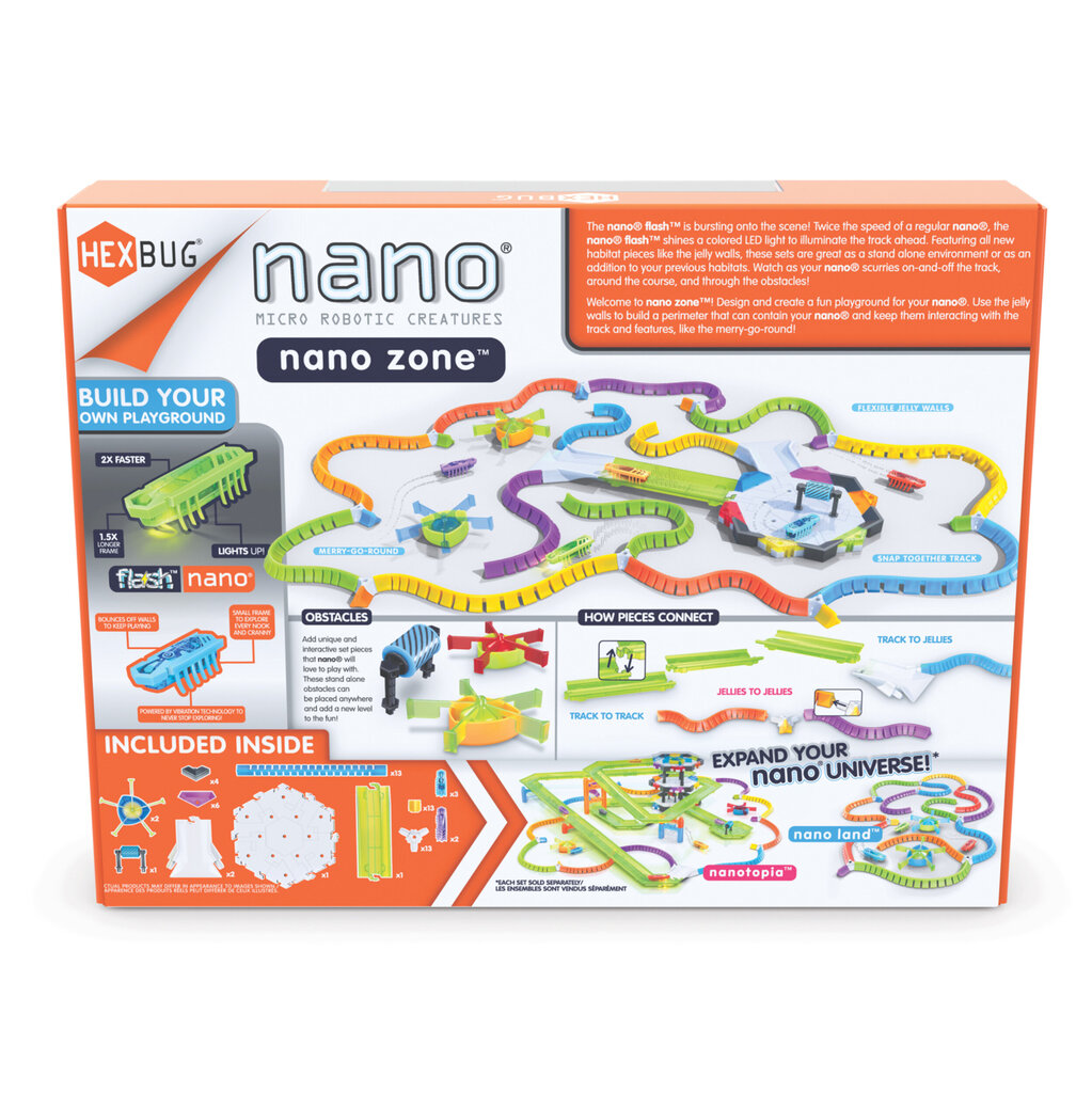 Trasos rinkinys Hexbug Nano Zone kaina ir informacija | Lavinamieji žaislai | pigu.lt