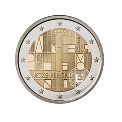 Moneta 2 Eur 150-osios architekto Jože Plečniko gimimo metinės, Slovėnija 2022 kaina ir informacija | Numizmatika | pigu.lt