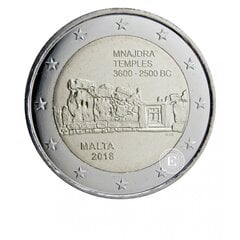 Moneta Kortelėje 2 Eur Mnajdra šventykla, Malta 2018 kaina ir informacija | Numizmatika | pigu.lt