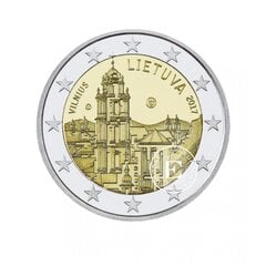 Moneta 2 Eur Vilnius, Lietuva 2017 kaina ir informacija | Numizmatika | pigu.lt