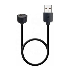 Charger for smartband Xiaomi Mi Band 5|6|7 USB cable black цена и информация | Аксессуары для смарт-часов и браслетов | pigu.lt