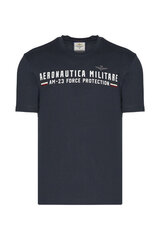 Marškinėliai vyrams Aeronautica Militare 46664-7, mėlyni kaina ir informacija | Vyriški marškinėliai | pigu.lt