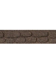 Sodo bordiūras palisada akmens imitacija guma dygliukai rudas 122 cm цена и информация | Заборы и принадлежности к ним | pigu.lt
