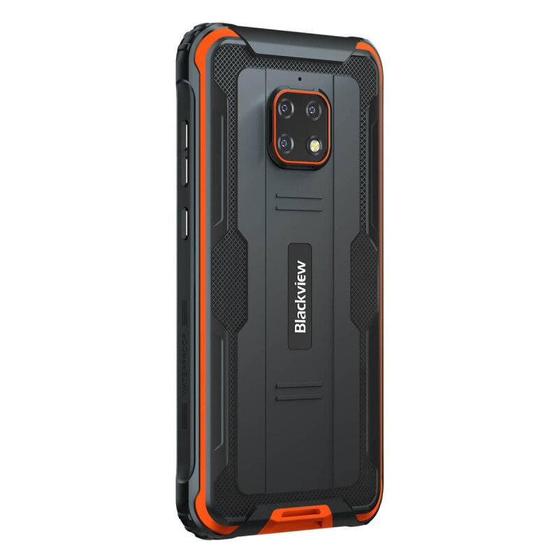 Prekė su pažeidimu.Blackview BV4900 Pro 4/64GB Dual SIM Orange/Black kaina ir informacija | Prekės su pažeidimu | pigu.lt