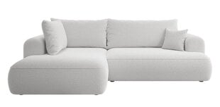 Kairinė kampinė sofa Selsey Ovo L, pilka цена и информация | Угловые диваны | pigu.lt