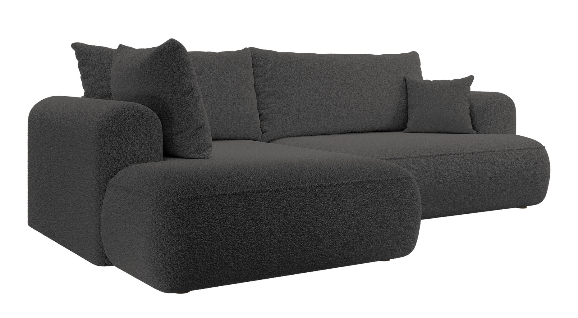 Kairinė kampinė sofa Selsey Ovo L, pilka цена и информация | Minkšti kampai | pigu.lt