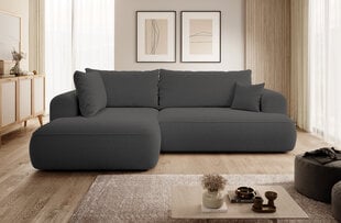 Kairinė kampinė sofa Selsey Ovo L, pilka цена и информация | Угловые диваны | pigu.lt