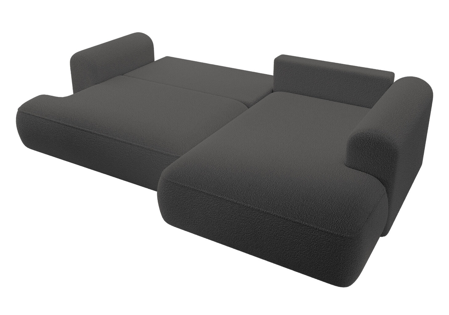 Dešininė kampinė sofa Selsey Ovo L, pilka цена и информация | Minkšti kampai | pigu.lt