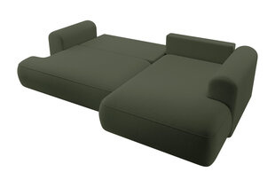 Dešininė kampinė sofa Selsey Ovo L, žalia цена и информация | Угловые диваны | pigu.lt