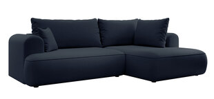 Dešininė kampinė sofa Selsey Ovo L, mėlyna цена и информация | Угловые диваны | pigu.lt
