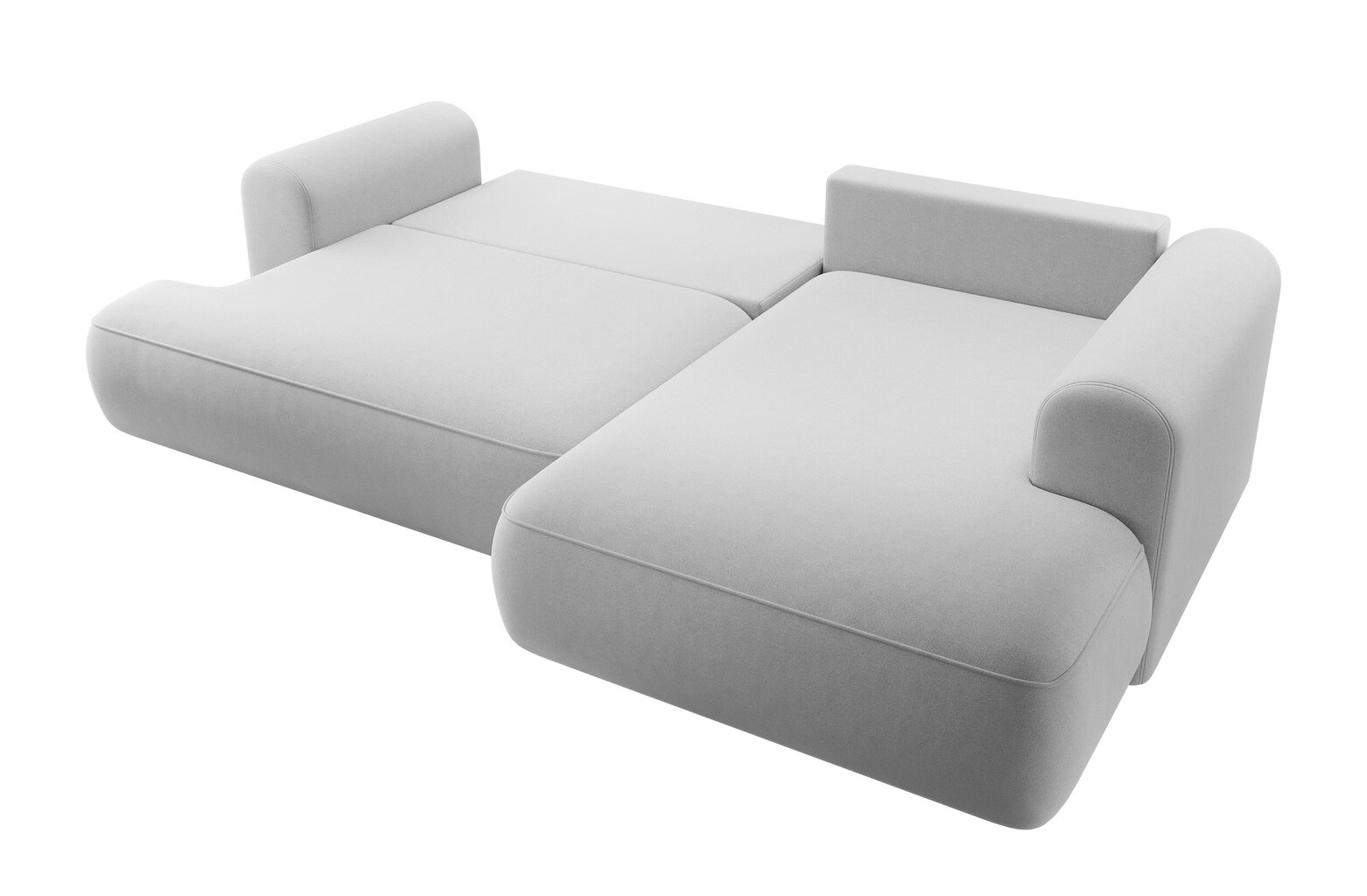 Dešininė kampinė sofa Selsey Ovo L, pilka цена и информация | Minkšti kampai | pigu.lt