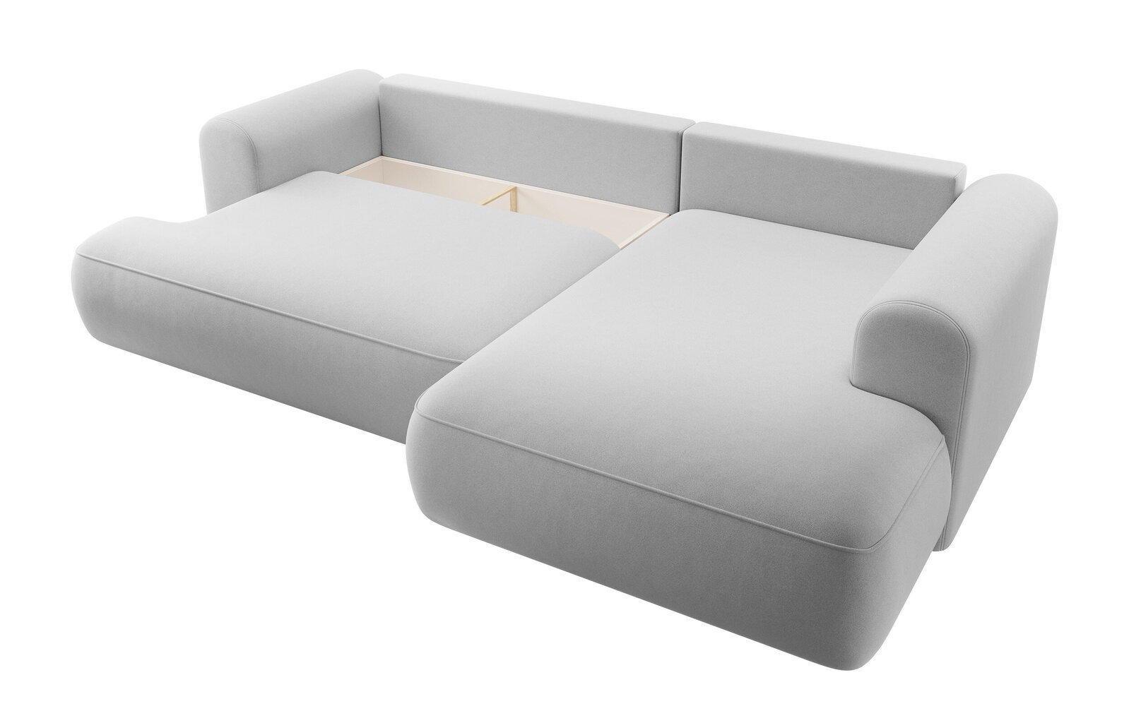 Dešininė kampinė sofa Selsey Ovo L, pilka цена и информация | Minkšti kampai | pigu.lt