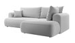 Dešininė kampinė sofa Selsey Ovo L, pilka цена и информация | Minkšti kampai | pigu.lt