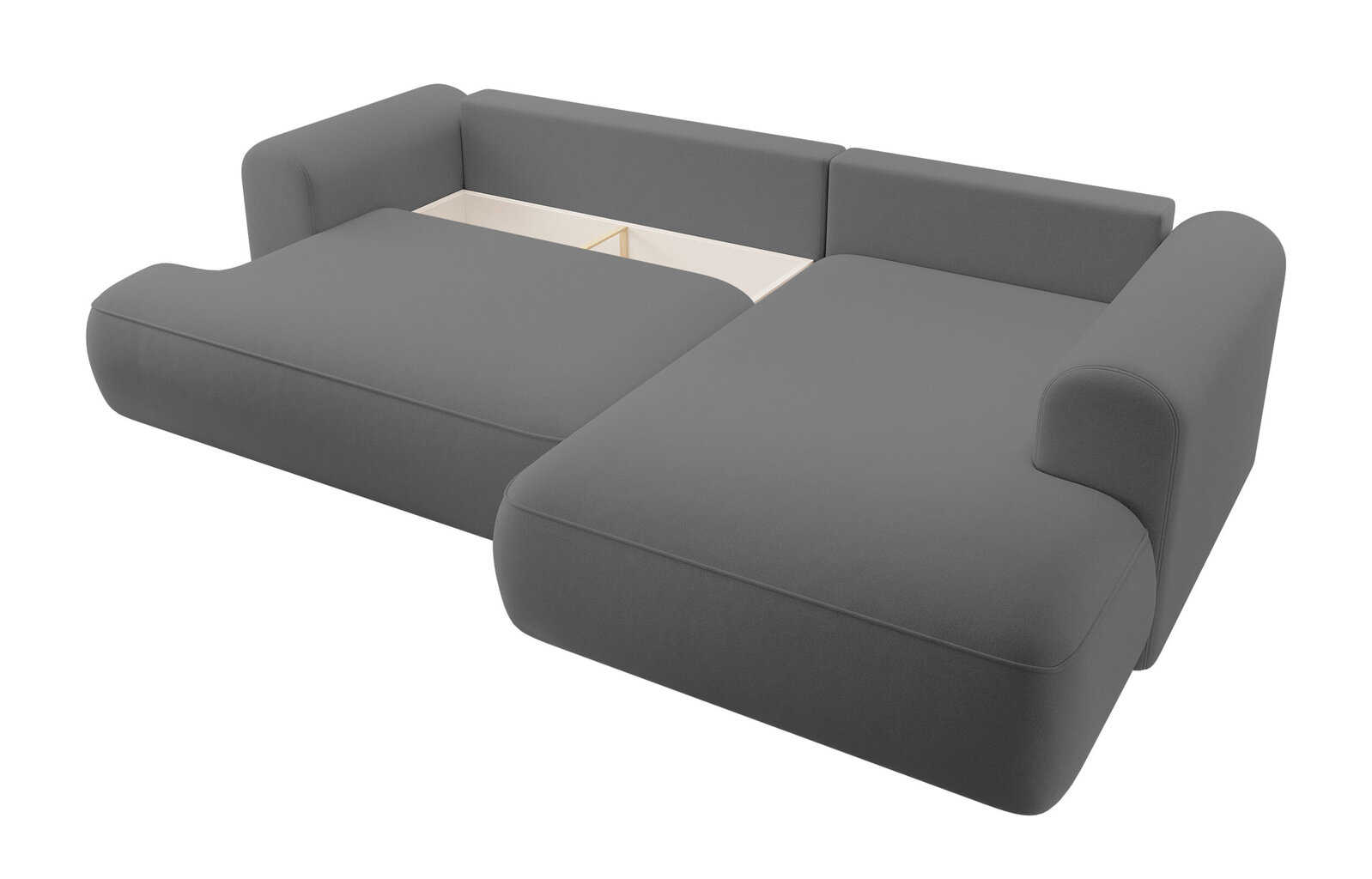 Dešininė kampinė sofa Selsey Ovo L, pilka цена и информация | Minkšti kampai | pigu.lt