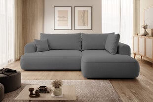 Dešininė kampinė sofa Selsey Ovo L, pilka цена и информация | Угловые диваны | pigu.lt