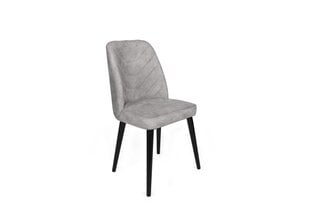 Комплект из 4 стульев Asir, 50x90x49 см, серый/черный цена и информация | Стулья для кухни и столовой | pigu.lt