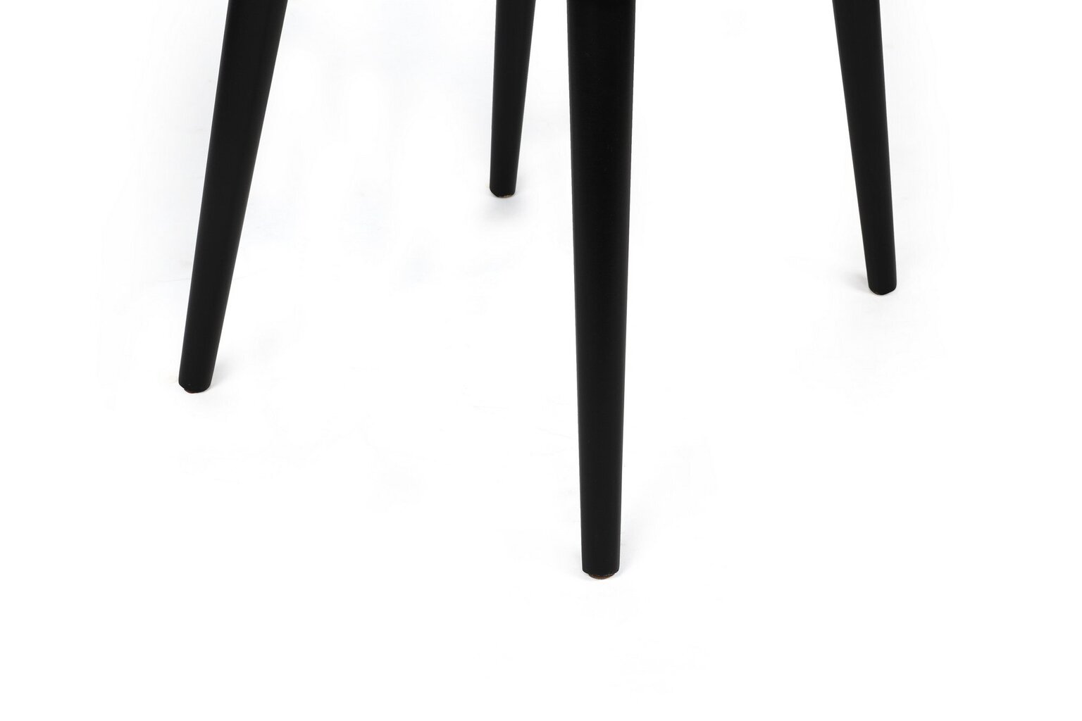 4-ių dalių kėdžių komplektas Asir, 50x90x49 cm, pilkas/juodas kaina ir informacija | Virtuvės ir valgomojo kėdės | pigu.lt
