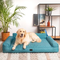 Лежак для домашних животных Doggy Glamour, разные размеры, синий цвет цена и информация | Лежаки, домики | pigu.lt