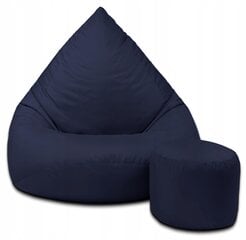Погремушка с пуфом Pufini, синий цена и информация | Кресла-мешки и пуфы | pigu.lt