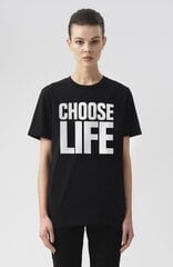 Marškinėliai unisex Cann Choose life, juodi kaina ir informacija | Apatiniai marškinėliai moterims | pigu.lt