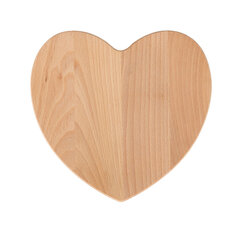 Доска деревянная Сердце, 28х28 см цена и информация | Разделочная доска | pigu.lt