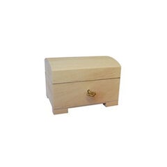 Ящик деревянный, 10,6х7,5 см цена и информация | Детали интерьера | pigu.lt