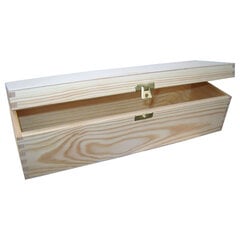 Деревянный запираемый ящик для вина цена и информация | Другие оригинальные подарки | pigu.lt