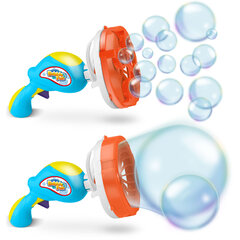Muilo burbulų pūtimo aparatas Bubble Fun, mėlynas, 21x13x13 cm kaina ir informacija | Vandens, smėlio ir paplūdimio žaislai | pigu.lt