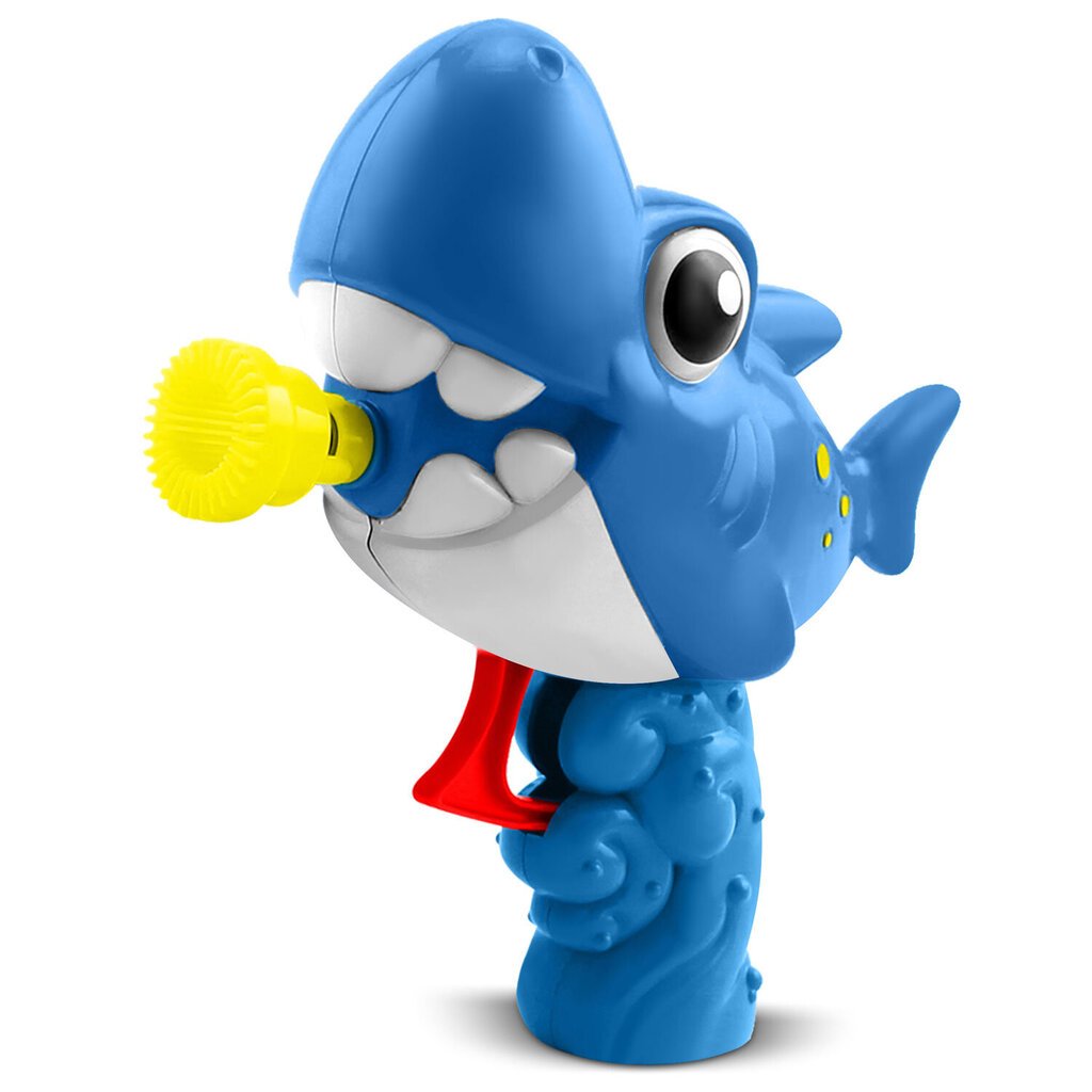 Muilo burbulų pūtimo aparatas Ryklys Bubble Fun, mėlynas, 12x5,5x11 cm kaina ir informacija | Vandens, smėlio ir paplūdimio žaislai | pigu.lt