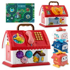 Edukacinis žaislinis namelis su telefonu ir priedais Ricokids, RK-754, 3d. цена и информация | Развивающие игрушки | pigu.lt
