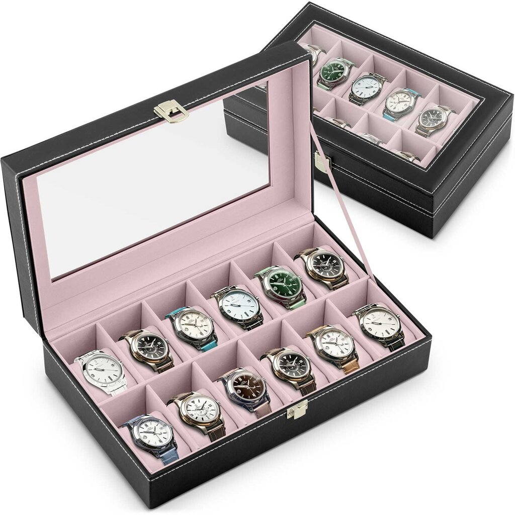 Massido laikrodžių dėžutė MS-710, 9 cm kaina ir informacija | Interjero detalės | pigu.lt