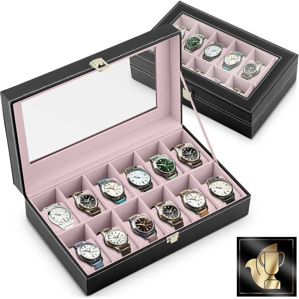 Massido laikrodžių dėžutė MS-710, 9 cm kaina ir informacija | Interjero detalės | pigu.lt